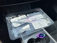 Display Protection Tempered Glass with mounting frame for Tesla Model Y & 3